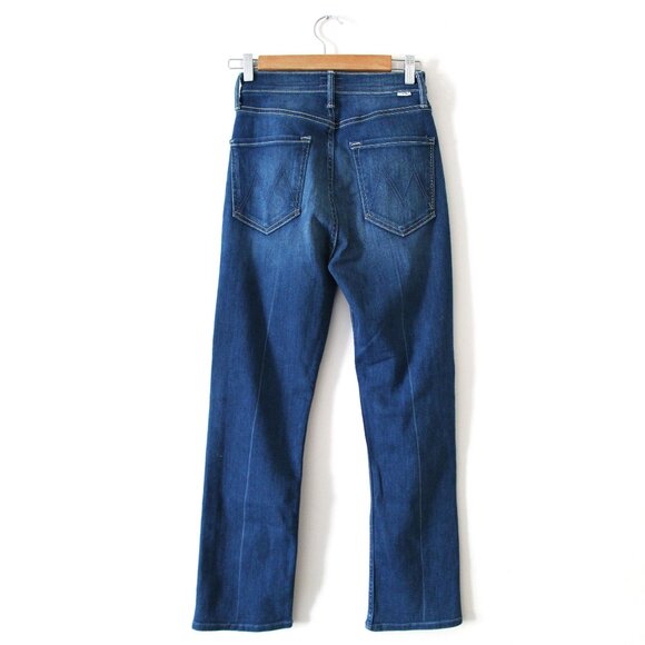 MOTHER The Pixie Rider Ankle Jeans 27” / Size 26 / Taxi! Blue High Rise Denim - Picture 6 of 12